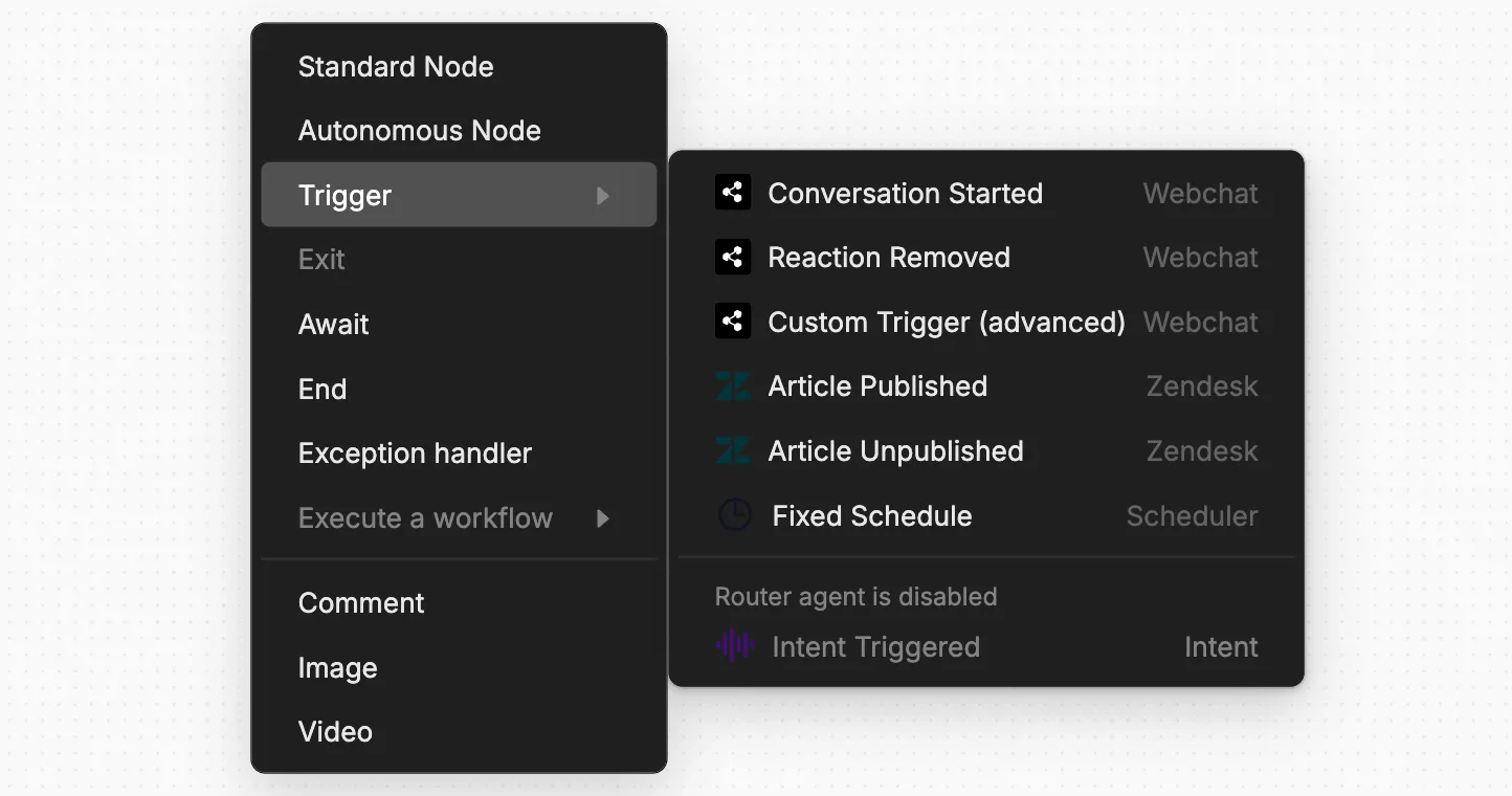 Zendesk Triggers